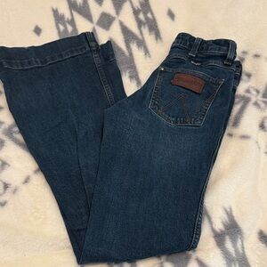 Wrangler Women's Dark Blue Boot Cut Jeans